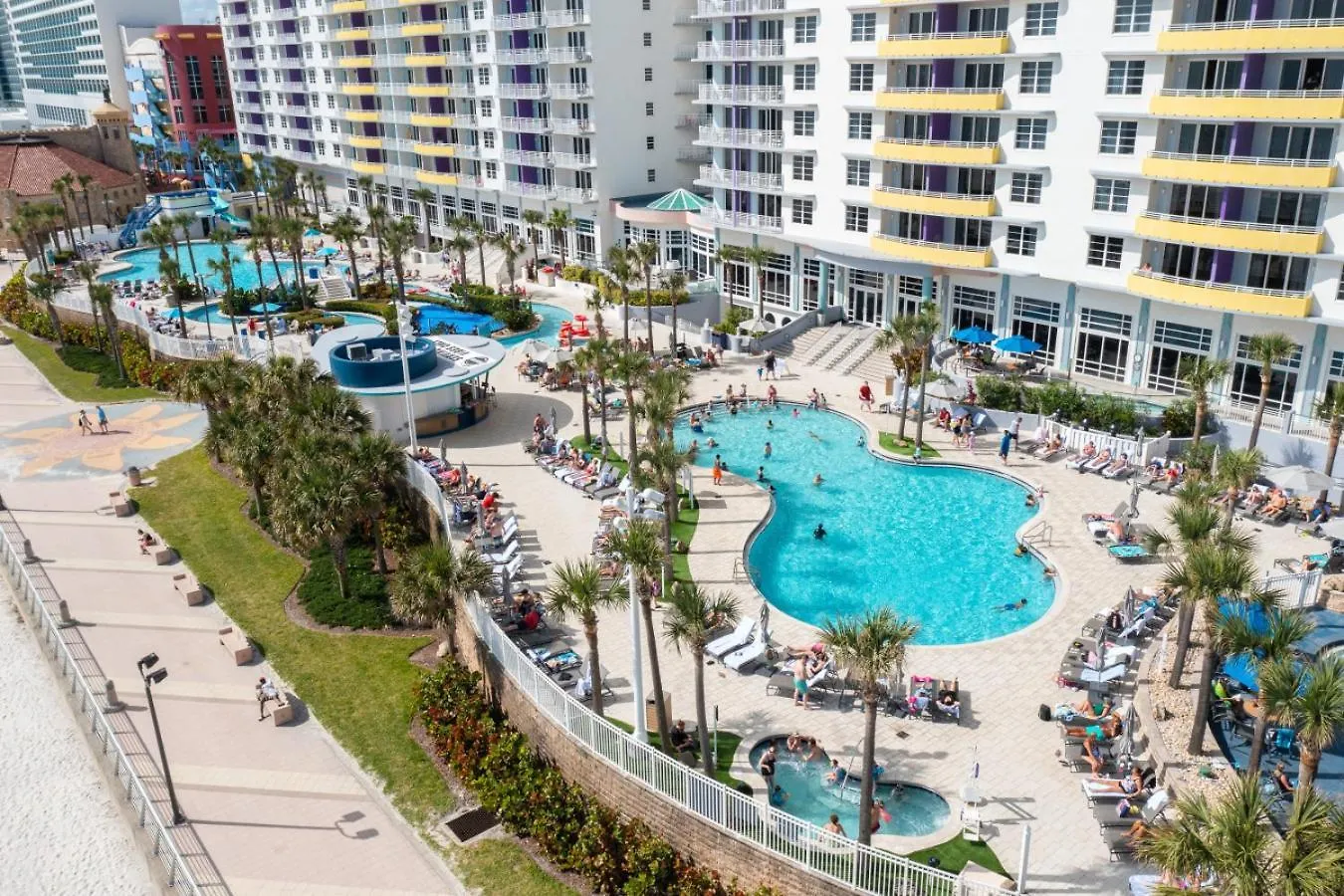 All New Remodel And Refurnished- Stunning Oceanfront 1 Bedroom -New Listing- At Wyndham Ocean Walk Daytona Beach 0*,  United States