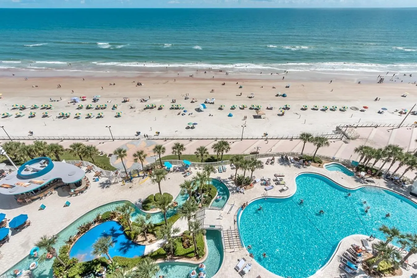 All New Remodel And Refurnished- Stunning Oceanfront 1 Bedroom -New Listing- At Wyndham Ocean Walk Daytona Beach Holiday home